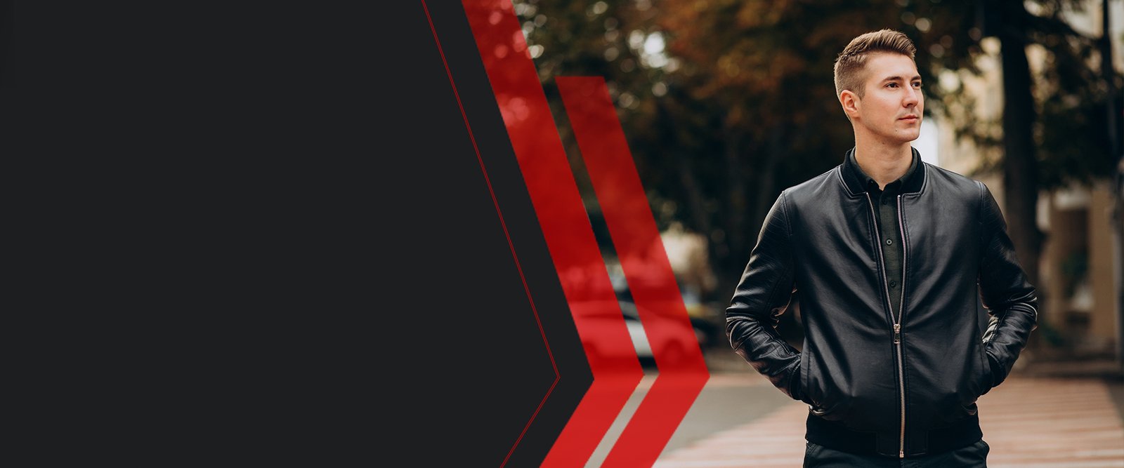 Red Sparrow Racing casual wear and fashion leather jackets